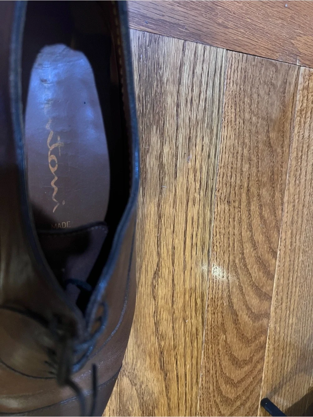 Men’s Santoni Oxfords